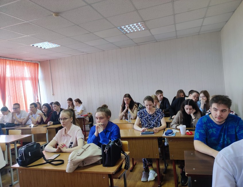 Выступление студентов