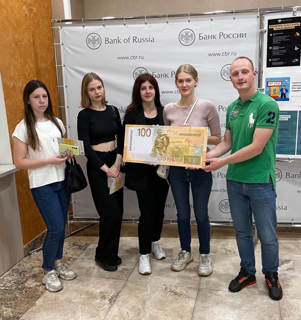 Студенты в музее