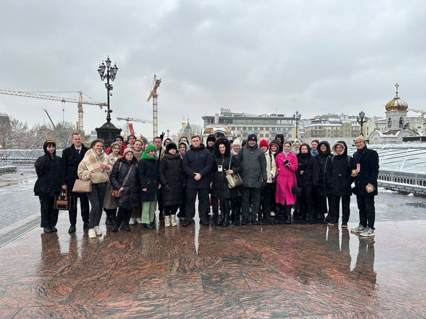 Студенты ИнЭУ в Москве